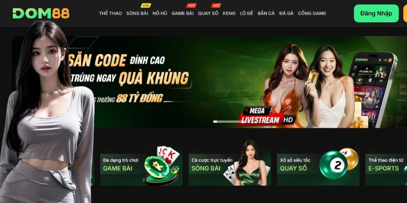 Độ uy tín của nhà cái Dom88