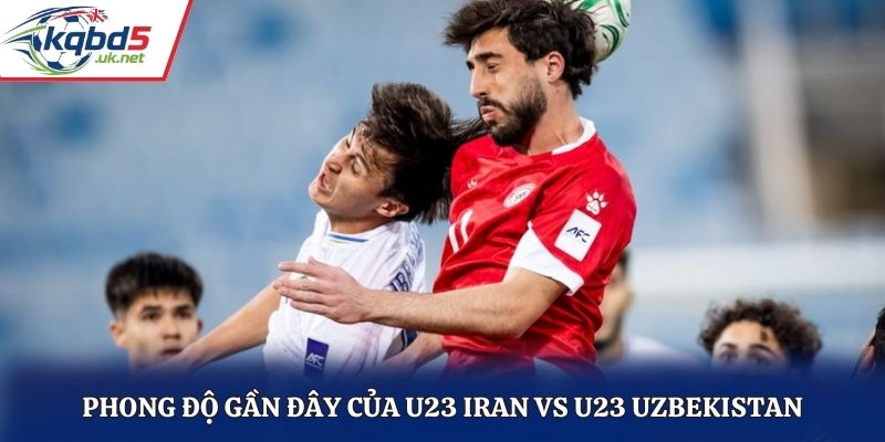 Phân tích phong độ trước trận đấu của U23 Iran vs U23 Uzbekistan